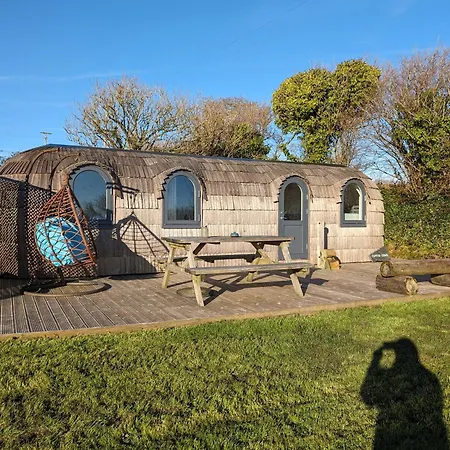 Clotted Cream -Lydcott Glamping, Cornish Sea Views Villa Looe Exterior photo