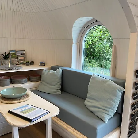 Clotted Cream -Lydcott Glamping, Cornish Sea Views Villa Looe Exterior photo