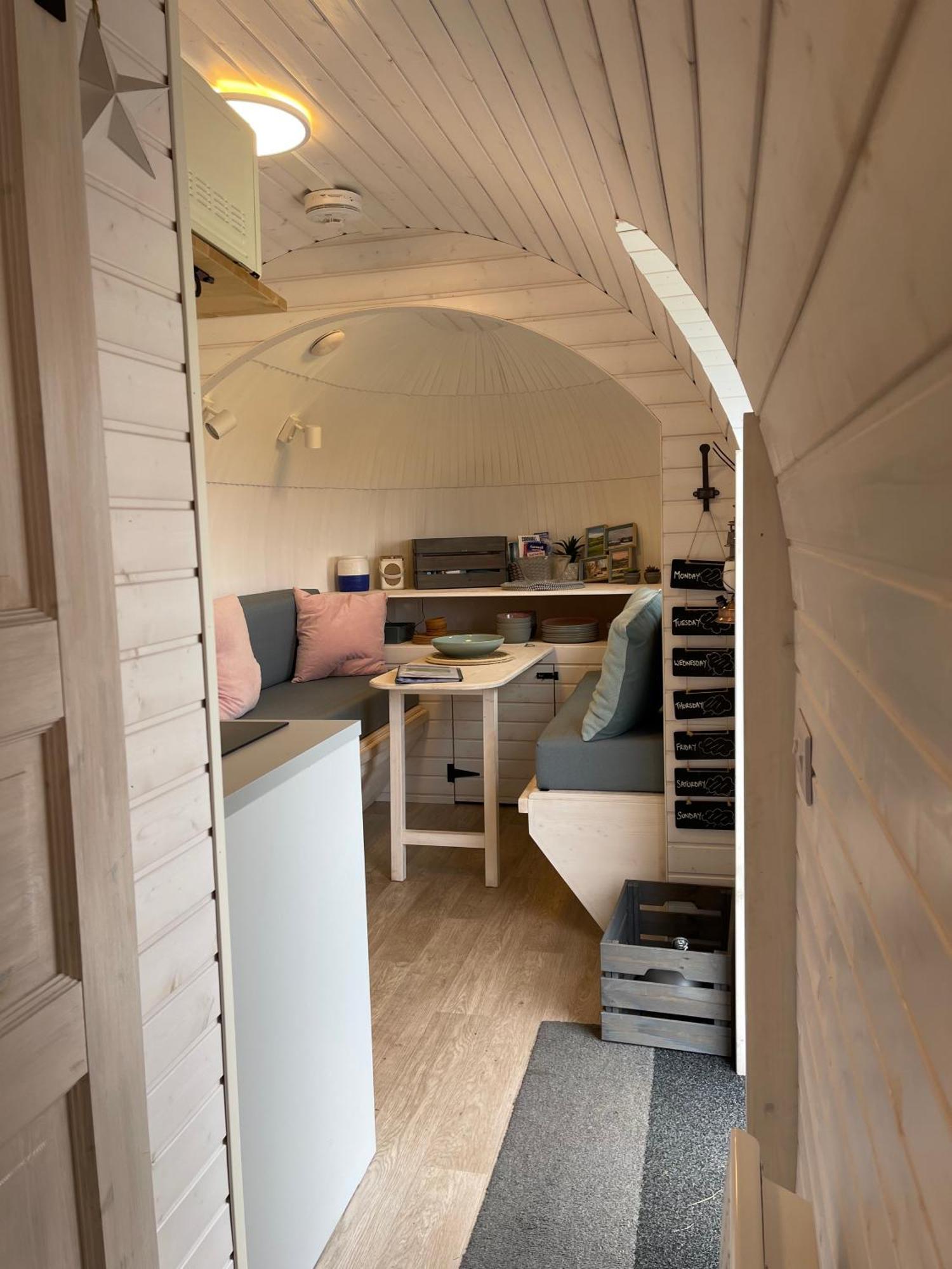 Clotted Cream -lydcott Glamping, Cornish Sea Views Holiday home