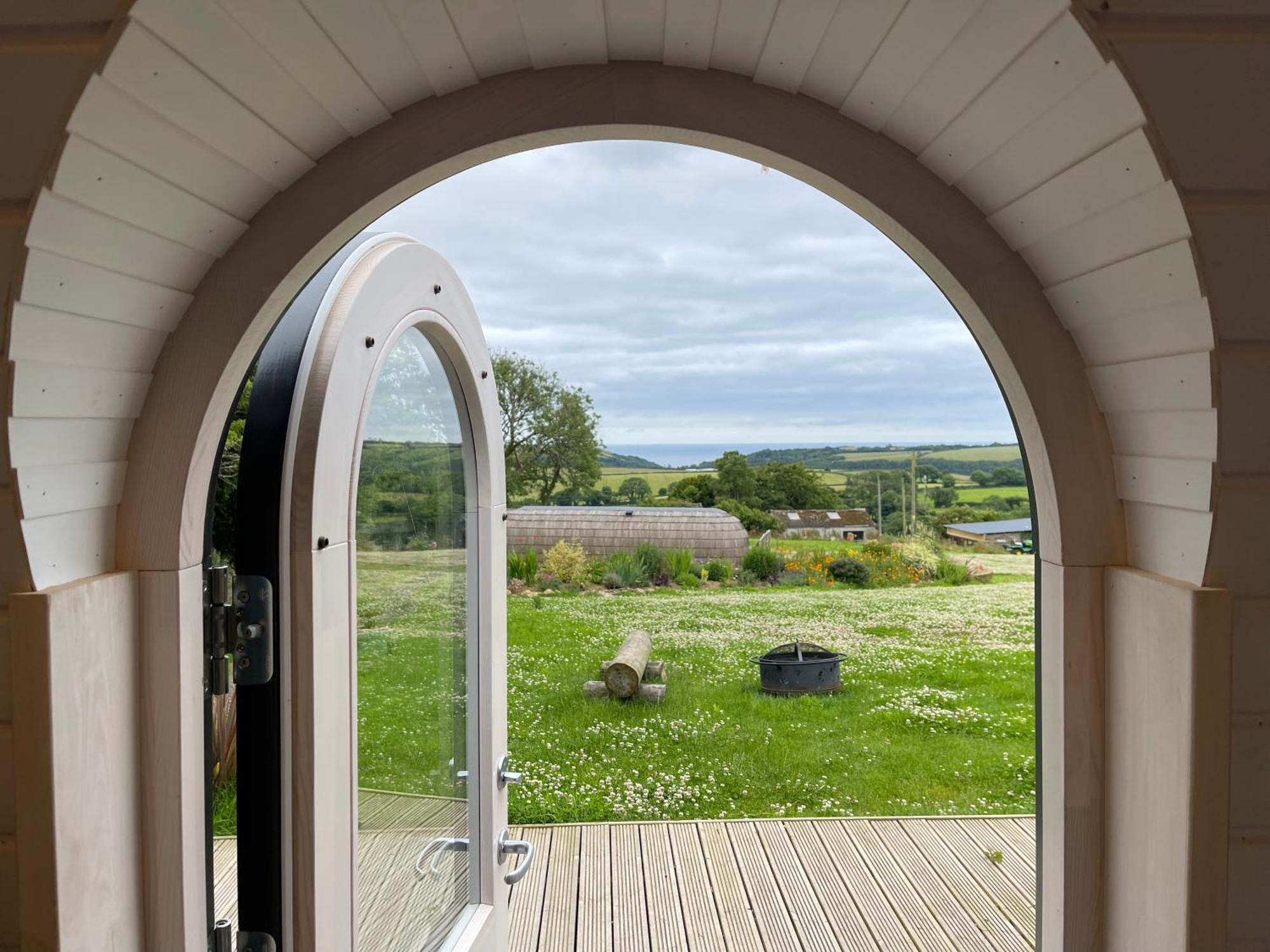 Clotted Cream -lydcott Glamping, Cornish Sea Views